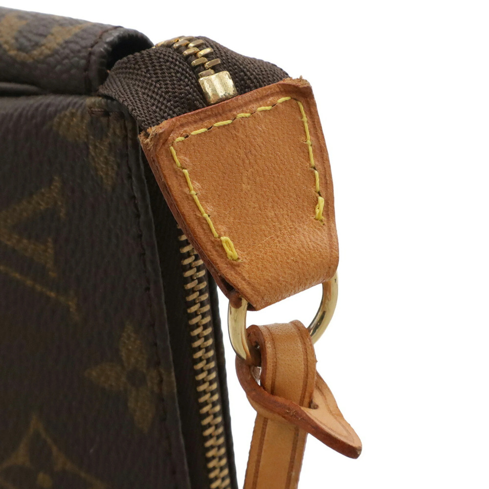 LOUIS VUITTON Brown Monogram Pochette Pouch - Picture 7 of 9